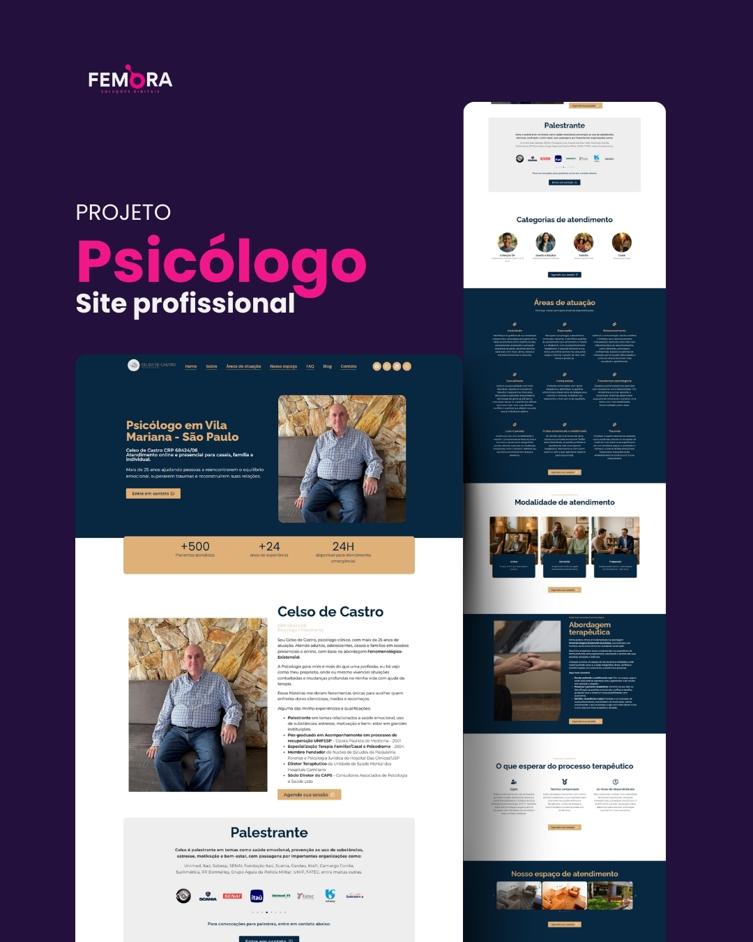 Criação de sites e marketing digital para clínicas e profissionais da saúde e estética em SBC e todo o Brasil